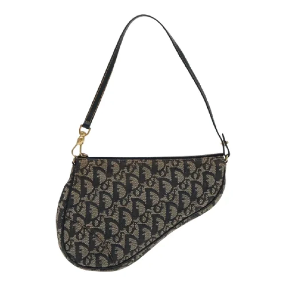 Dior Vintage Pre-owned Canvas dior-bags Blue Dames
