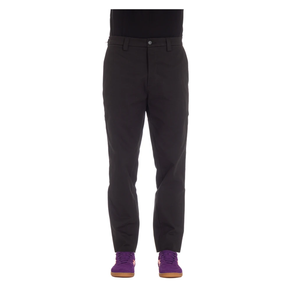 Haikure Zwarte Baggy Chino Broek Black Heren