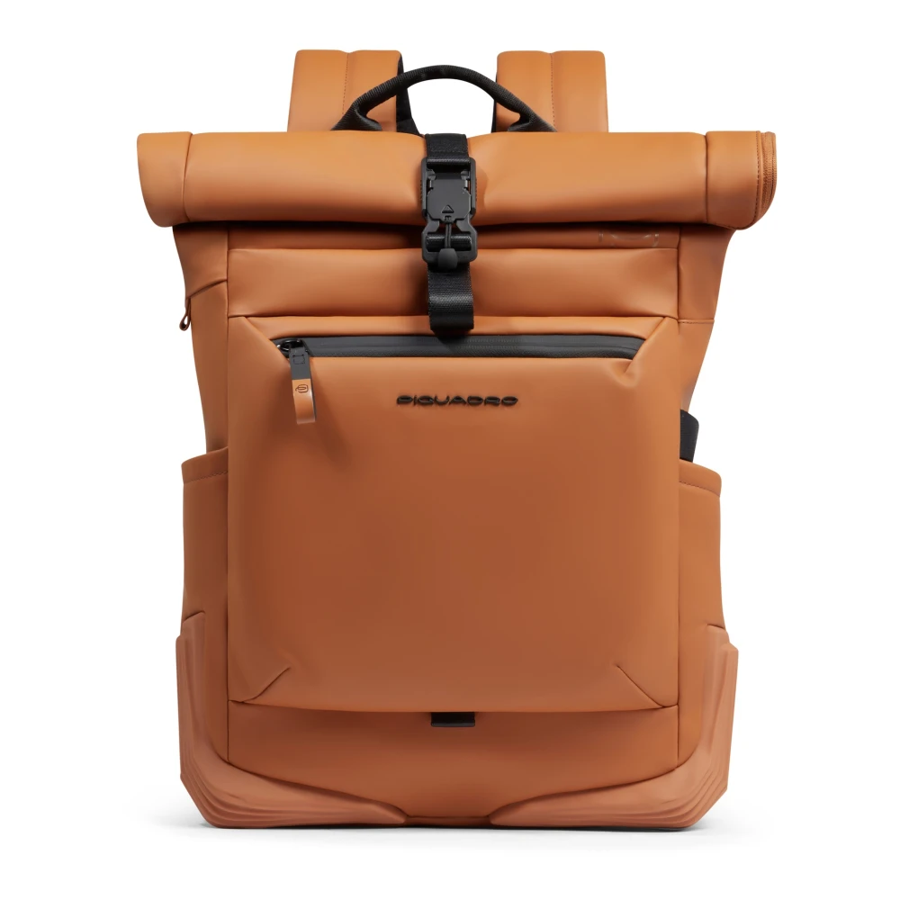 Piquadro Brun Corner 2.0 Rolltop Ryggsäck 15,6"