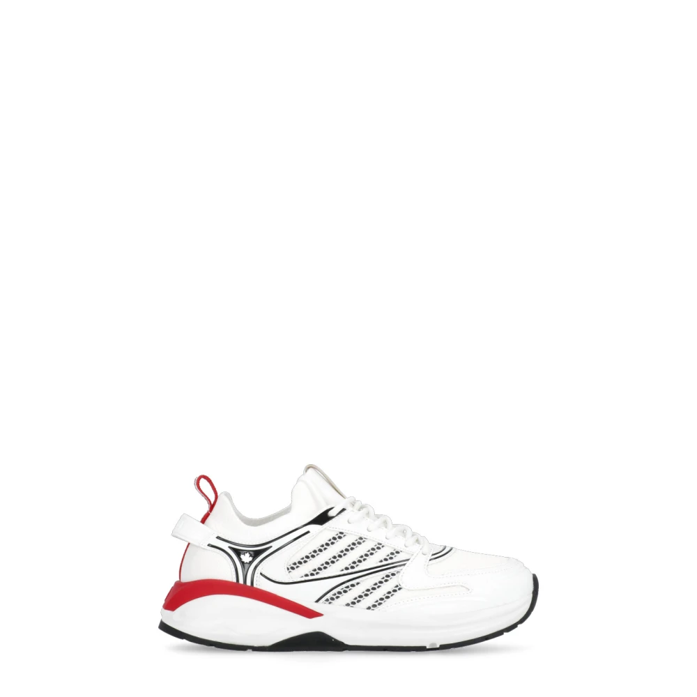 Dsquared2 Men's Multicolor Sneakers, Male,, Trainers White Size 7 Uk