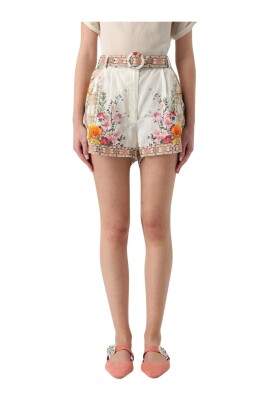 vit-blommig-linne-shorts-med-balte
