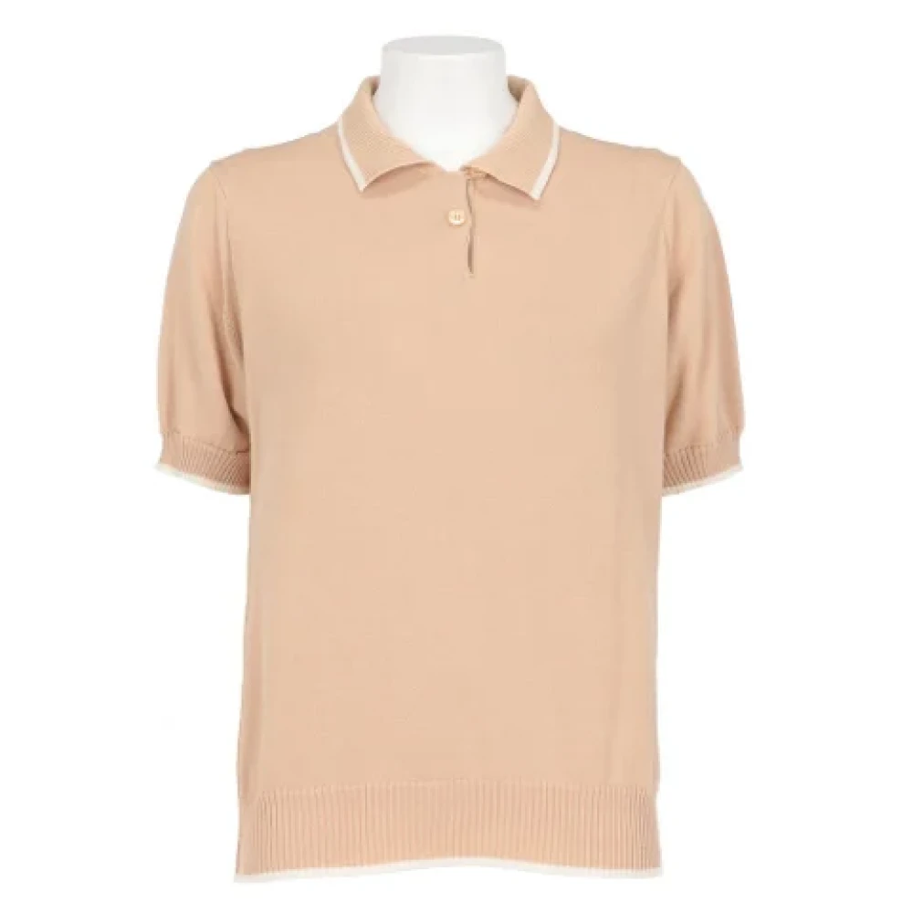 Givenchy Pre-owned Cotton tops Beige Dames
