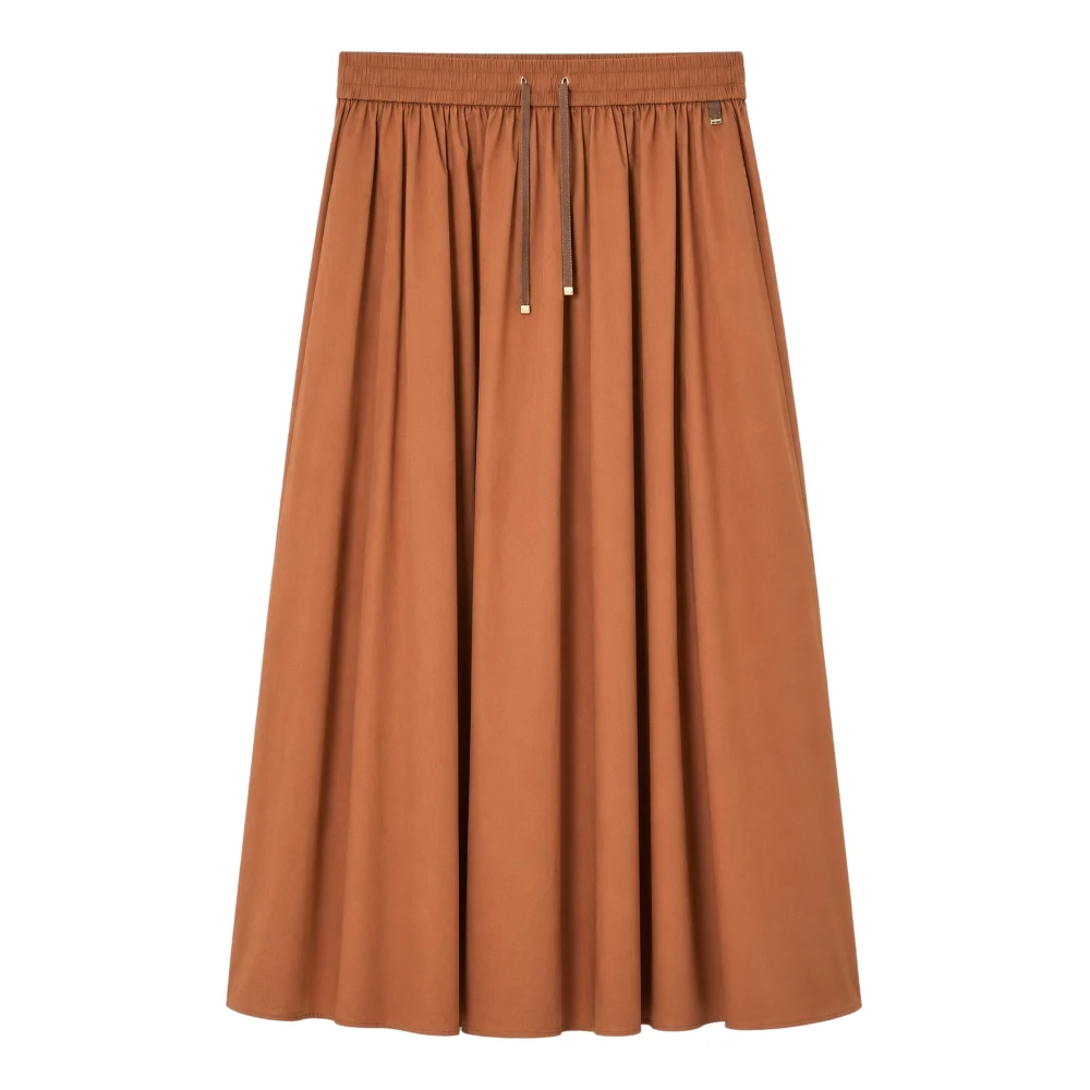 Herno Donna Marrone - Midi Skirts - Skirts - L