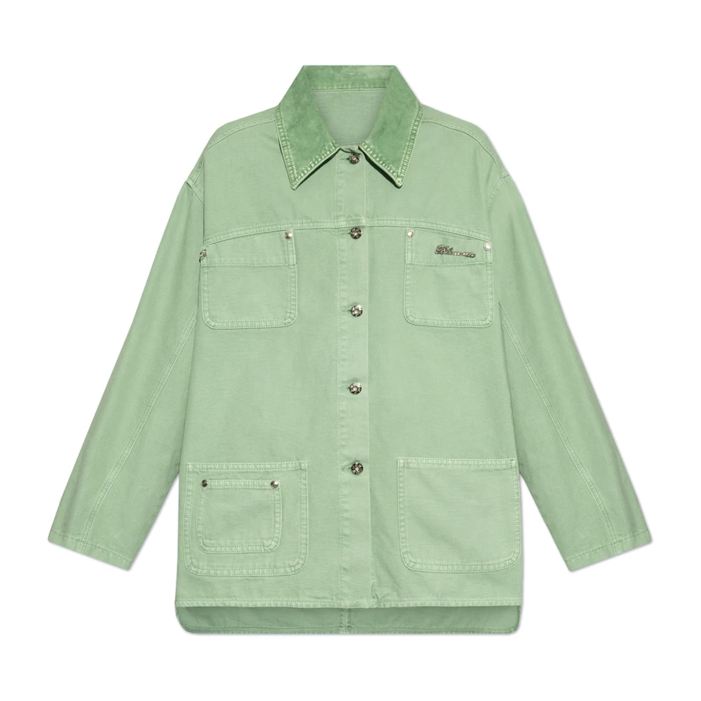 Blumarine Denim jas Green Dames