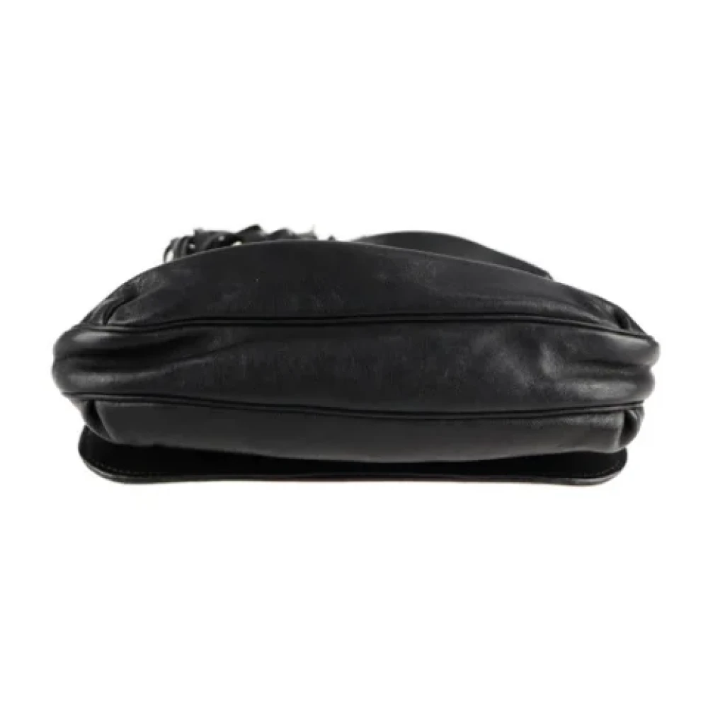 Jimmy Choo Pre-owned Leather shoulder-bags Black Dames