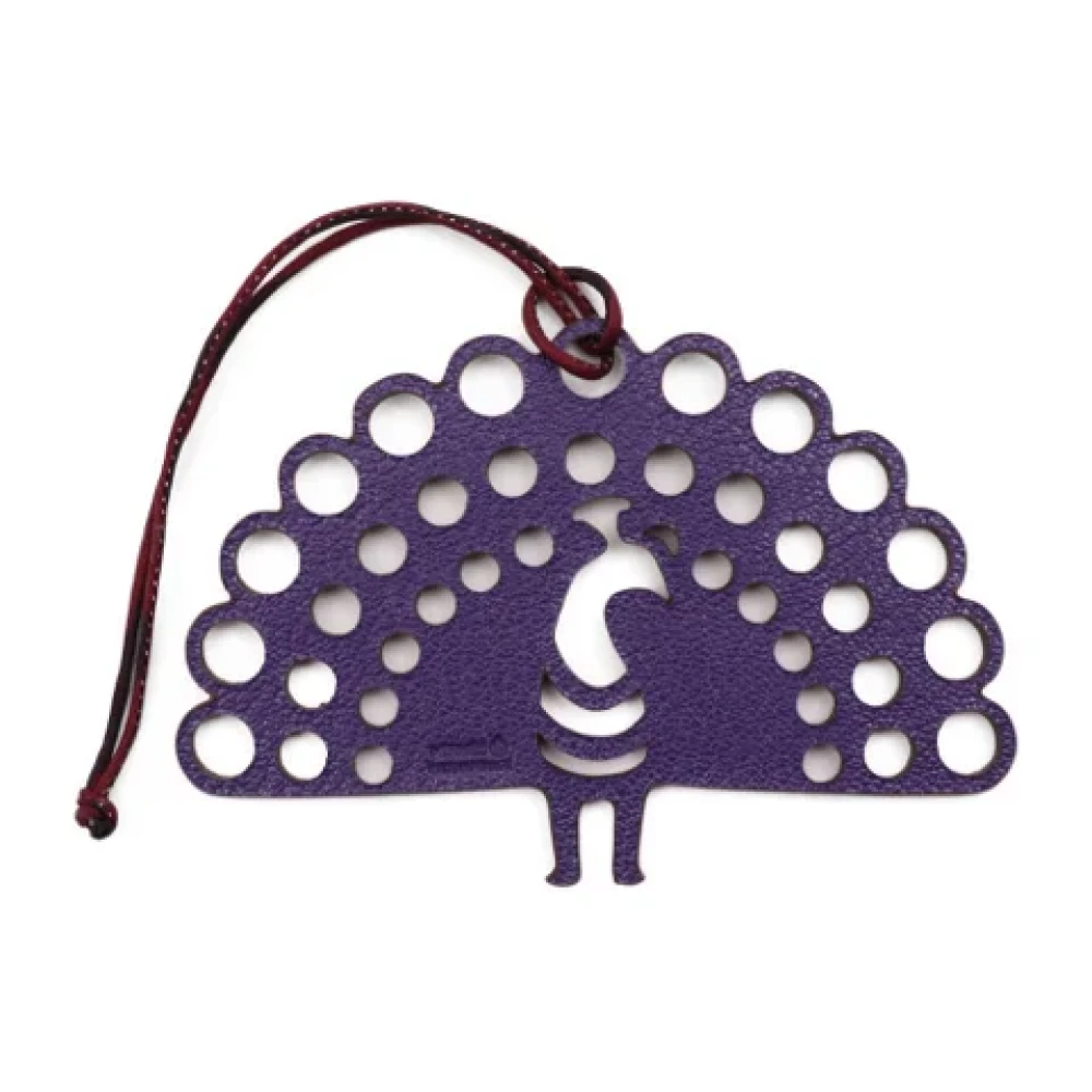 Hermès Vintage Pre-owned Fabric key-holders Gray Dames