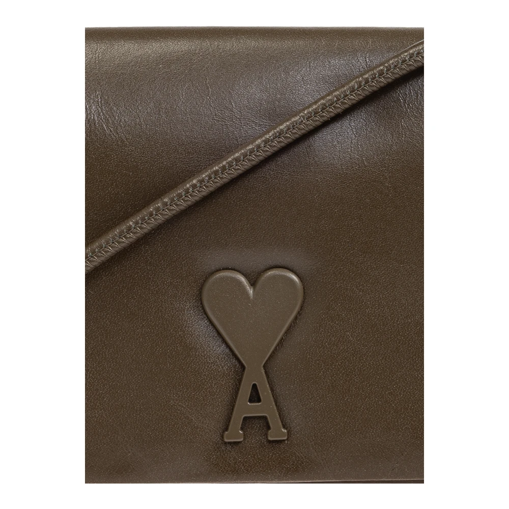 Ami Paris Voulez-Vous Portemonnee-riem Green Unisex
