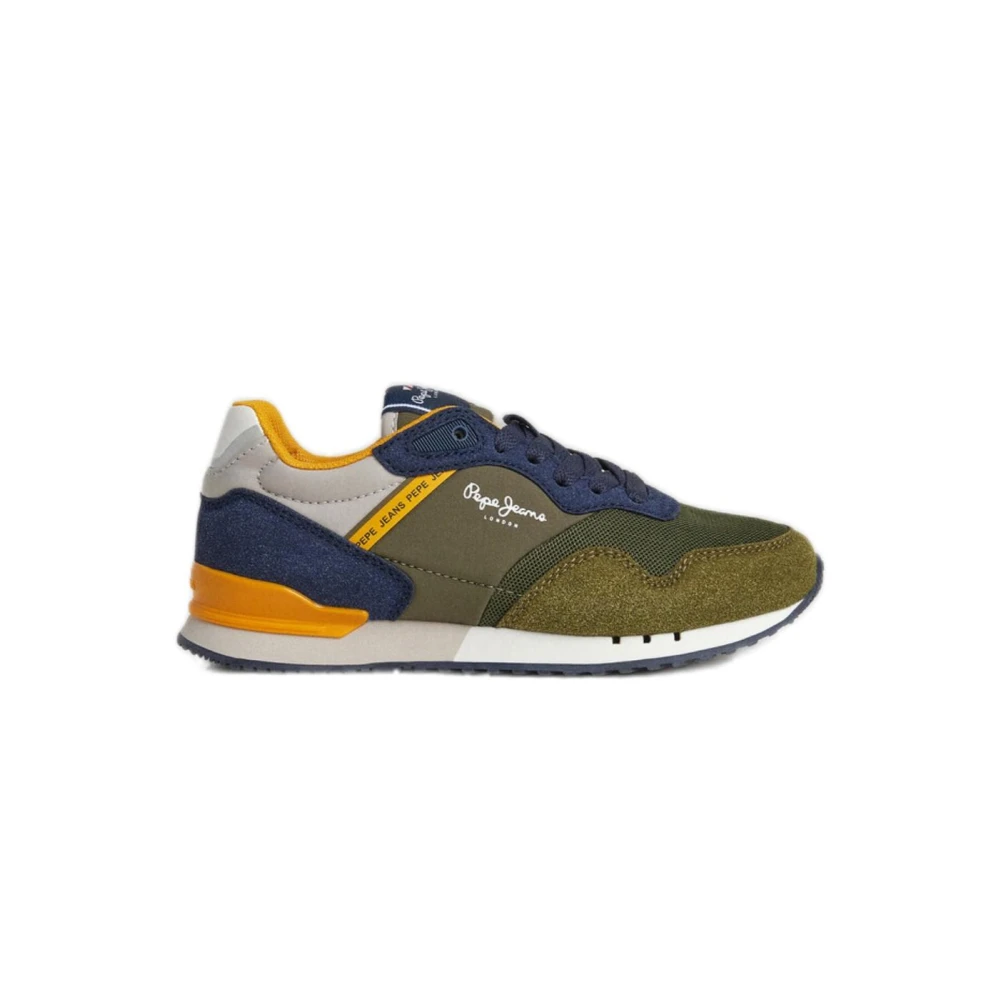 Pepe Jeans Boys Multicolor London Forest Sneaker - Kids Sneakers - 38 Eu - Kids
