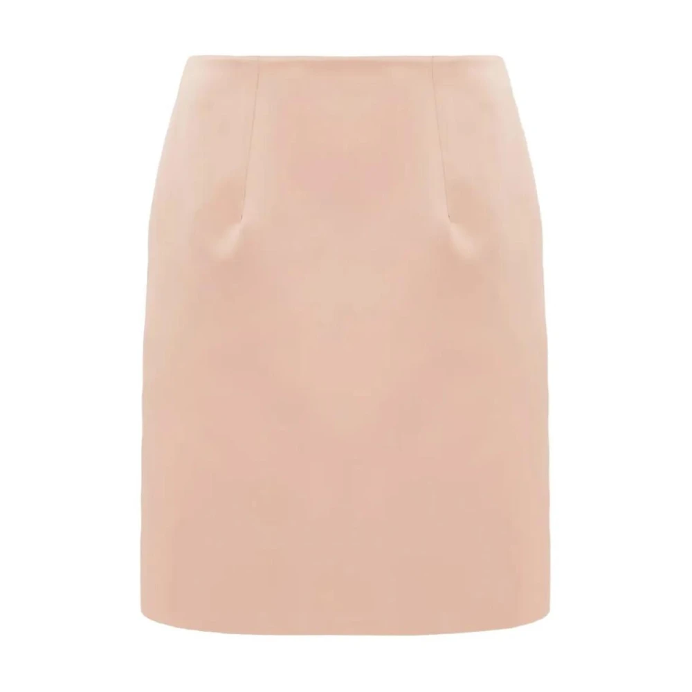Chloé Satin Skirt - Female - Short Skirts - Beige - Xs - Skirts - Image 3