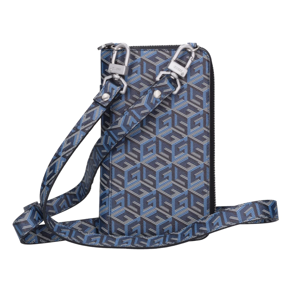 Guess Portemonnees Blauw Blue Dames