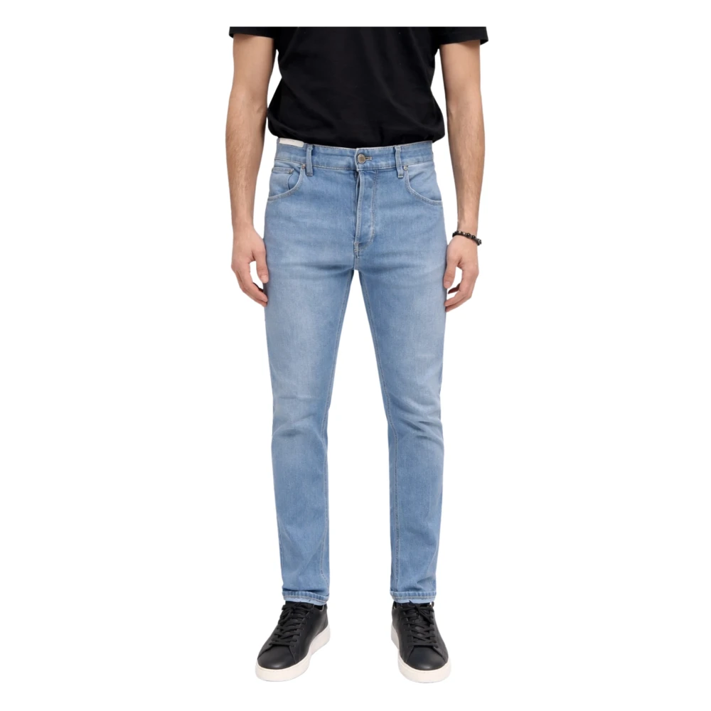 Pt Torino Men's Blue Slim Fit Jeans, W34, Slim-Fit Jeans