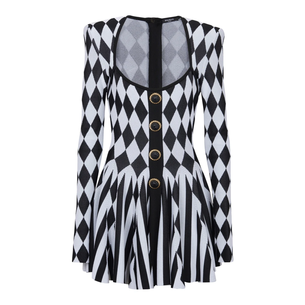 Dresses > Day Dresses > Knitted Dresses - - Balmain - Modalova