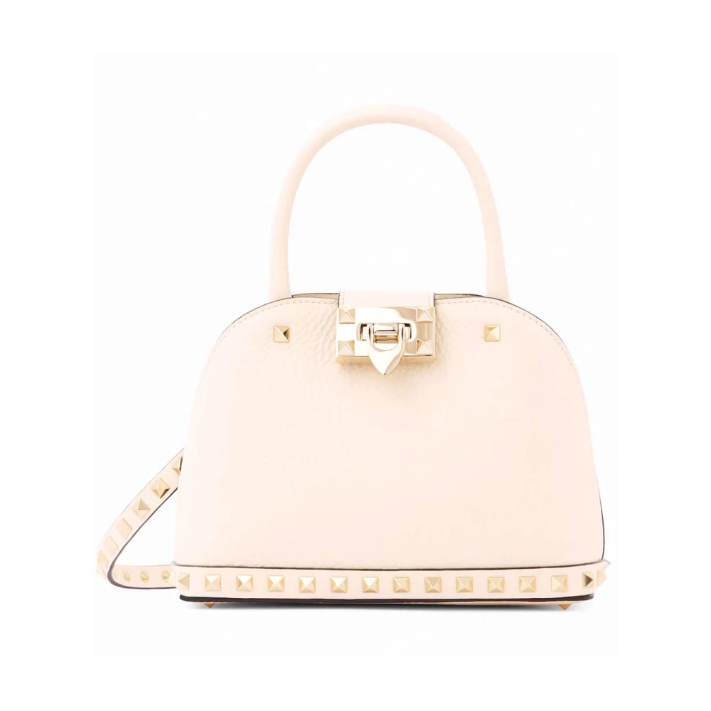 Valentino Garavani Stijlvolle Tote Tas met Uniek Ontwerp Beige Dames