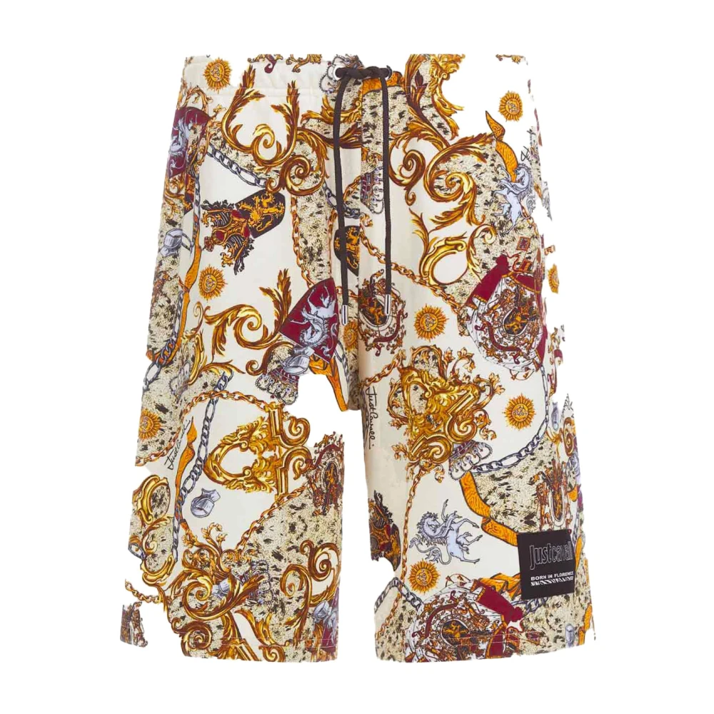Just Cavalli Uomo Multicolor - Pantaloncini Casual - Shorts - E - M