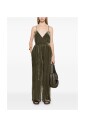 green-velvet-palazzo-dress-with-v-neck