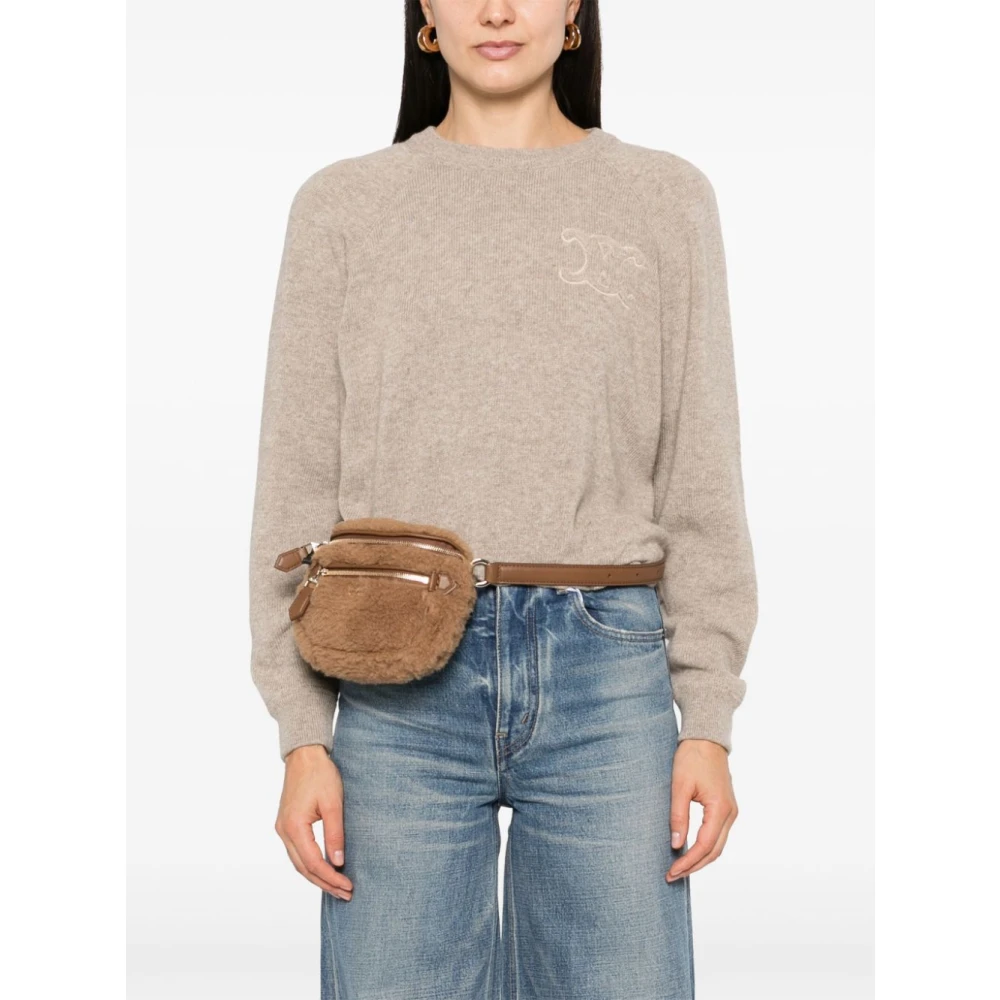 Max Mara Mini Bananenprint Jurk Brown Dames