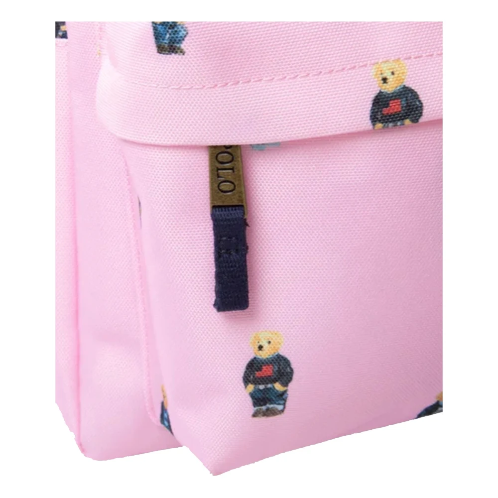 Ralph Lauren Polyester Rugzak met Wasinstructies Pink Dames