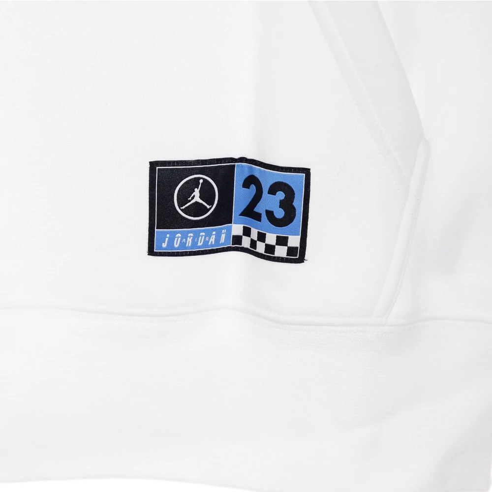 Jordan Sport DNA Hybrid Pullover Hoodie White Heren