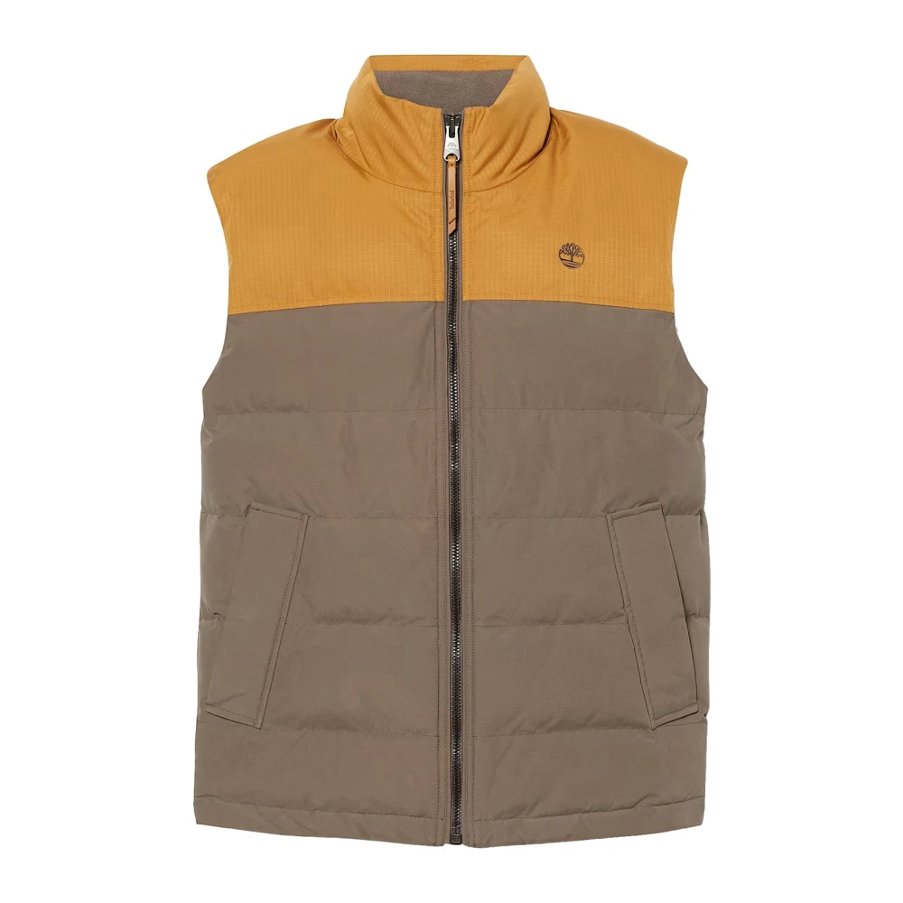Timberland Gewatteerd Heren Outdoor Avontuur Gilet Brown Heren
