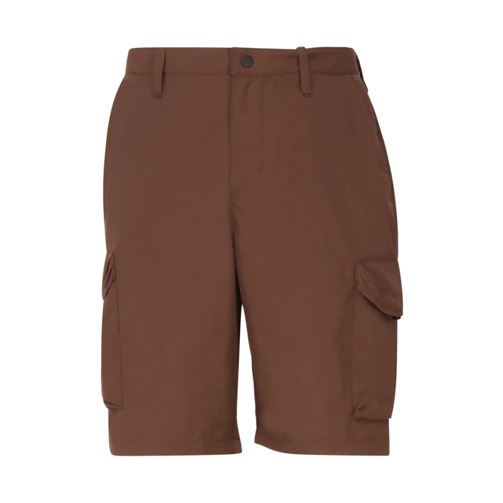 Jack Wolfskin Technische Bruine Shorts met Zakken Brown Heren