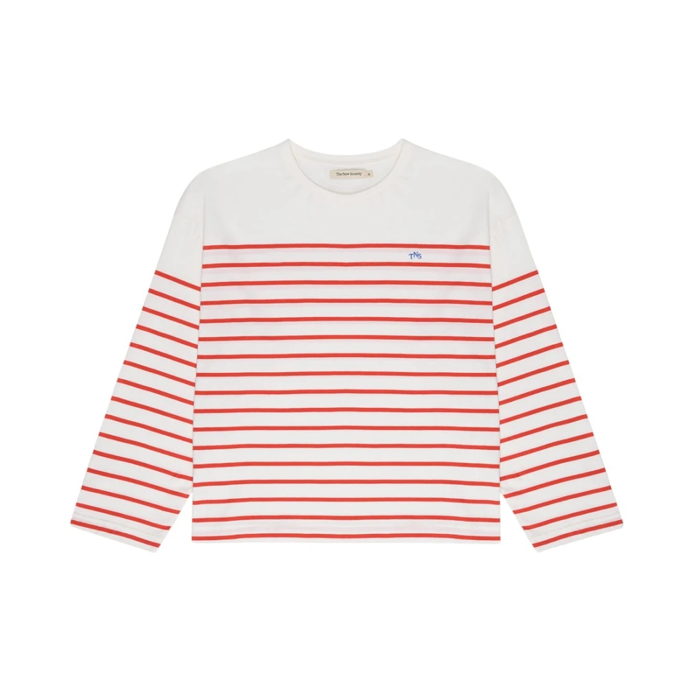The New Society Komotini Vrouw Tee Chili Red Dames