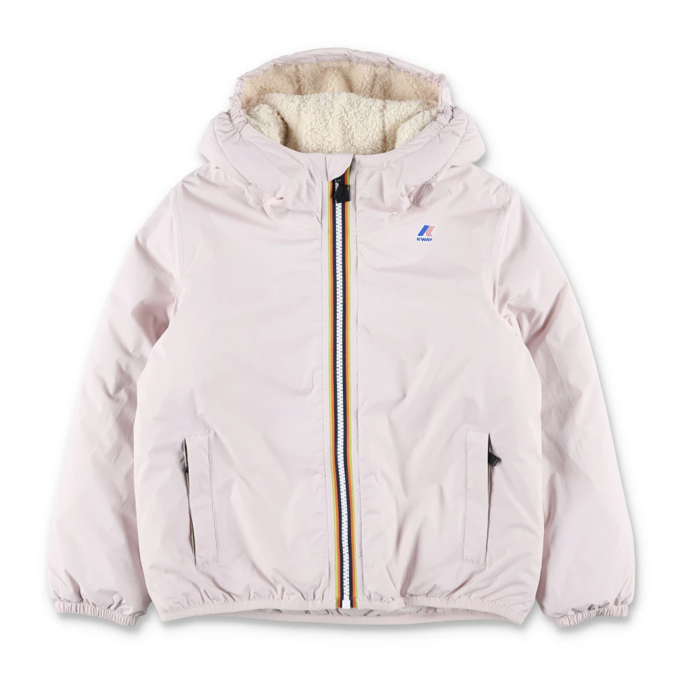 K-Way Mannelijk Roze Le Vrai 4.0 Claude Jacket