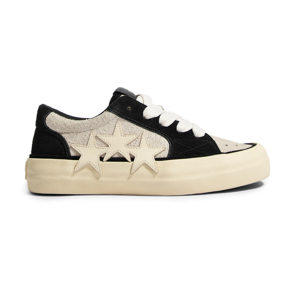 Amiri Multifärgad Skate Low Läder Sneakers Black, Herr