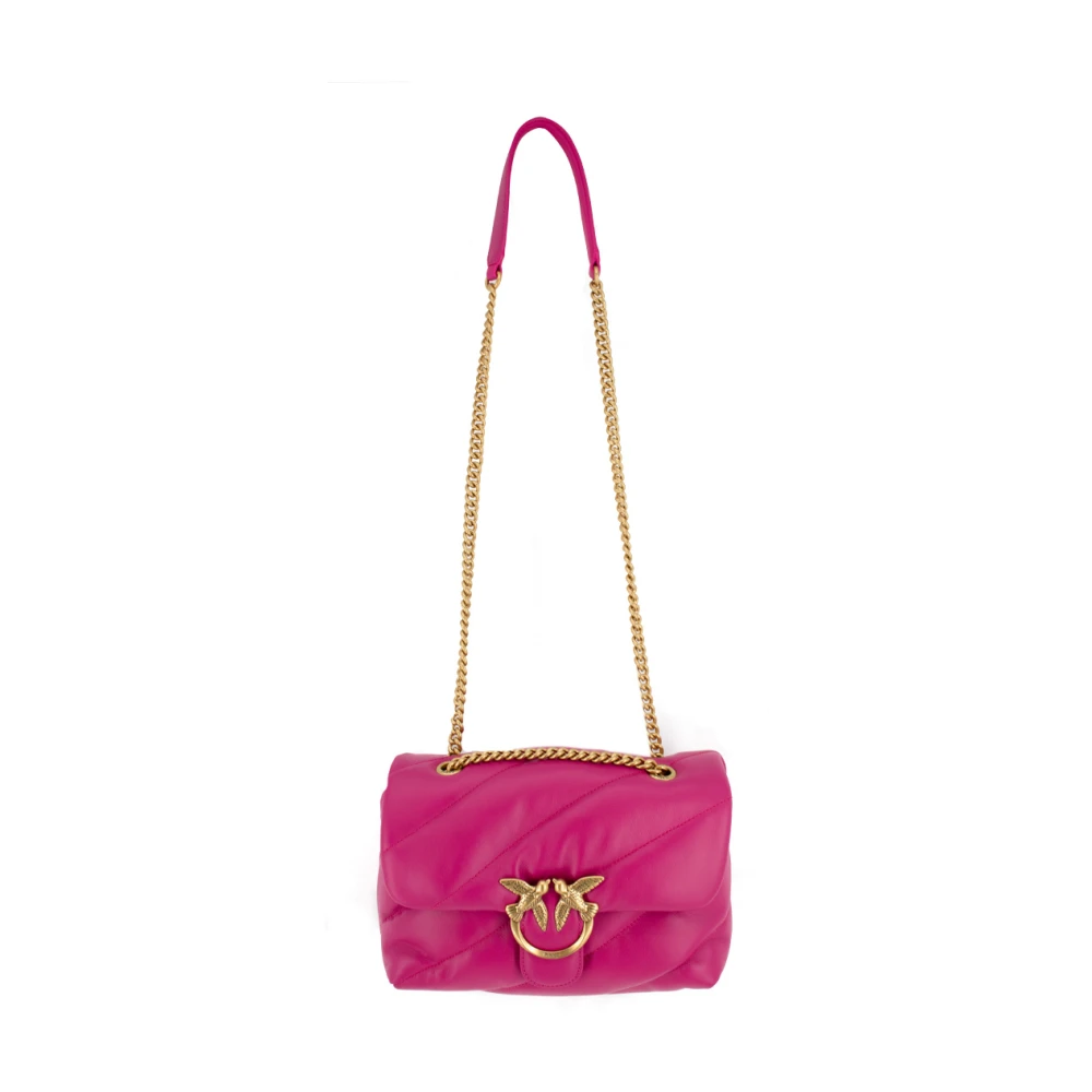 pinko Klassieke Love Bag Puff Pink Dames