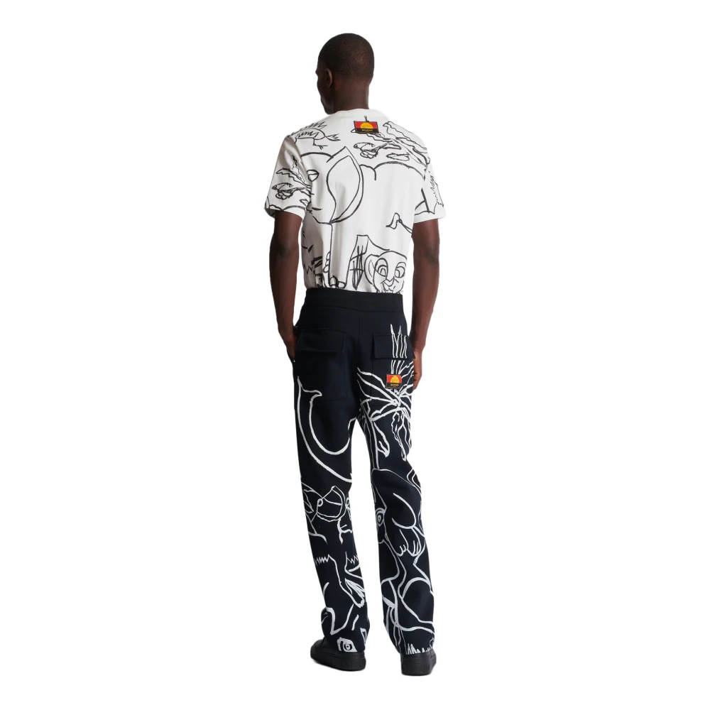 Balmain Disney x : The Lion King Jogging gedrukt Kind Vroeg Black Heren