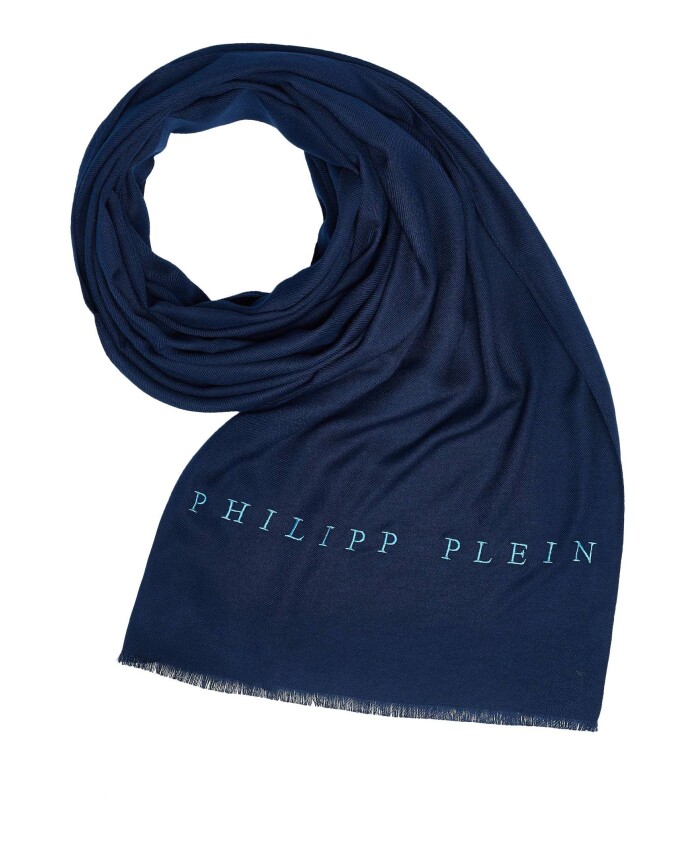scarf-neckcloth-shawl-with-embroidered-logo