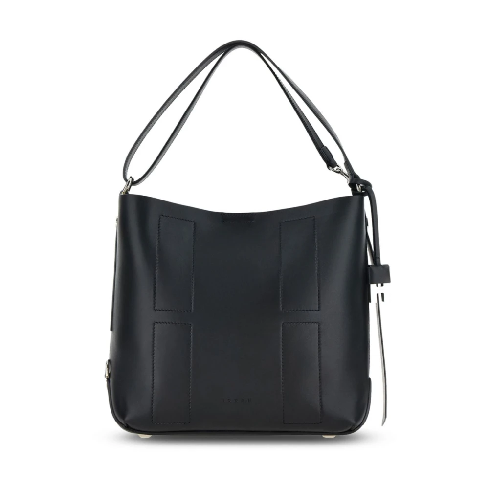Hogan Zwarte Stijlvolle Tassen Collectie Black Dames