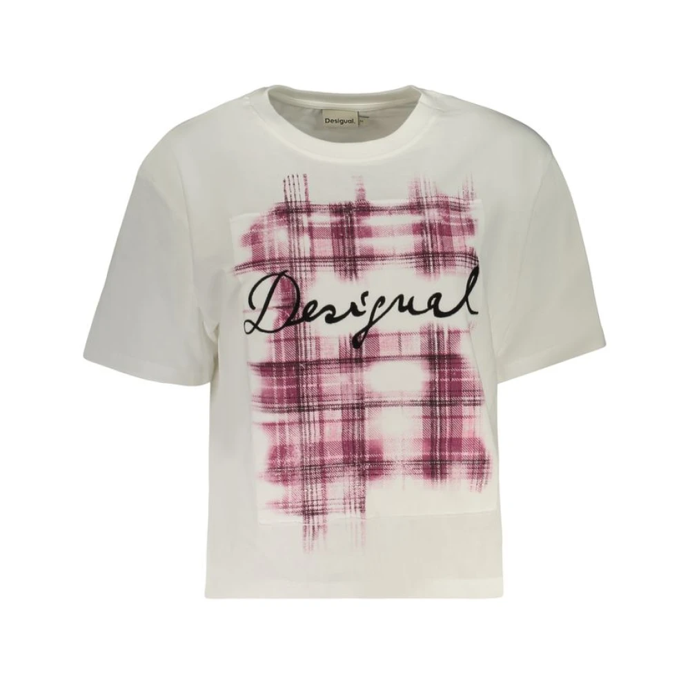 Desigual Mujer Blanco Camisetas, Talla: M