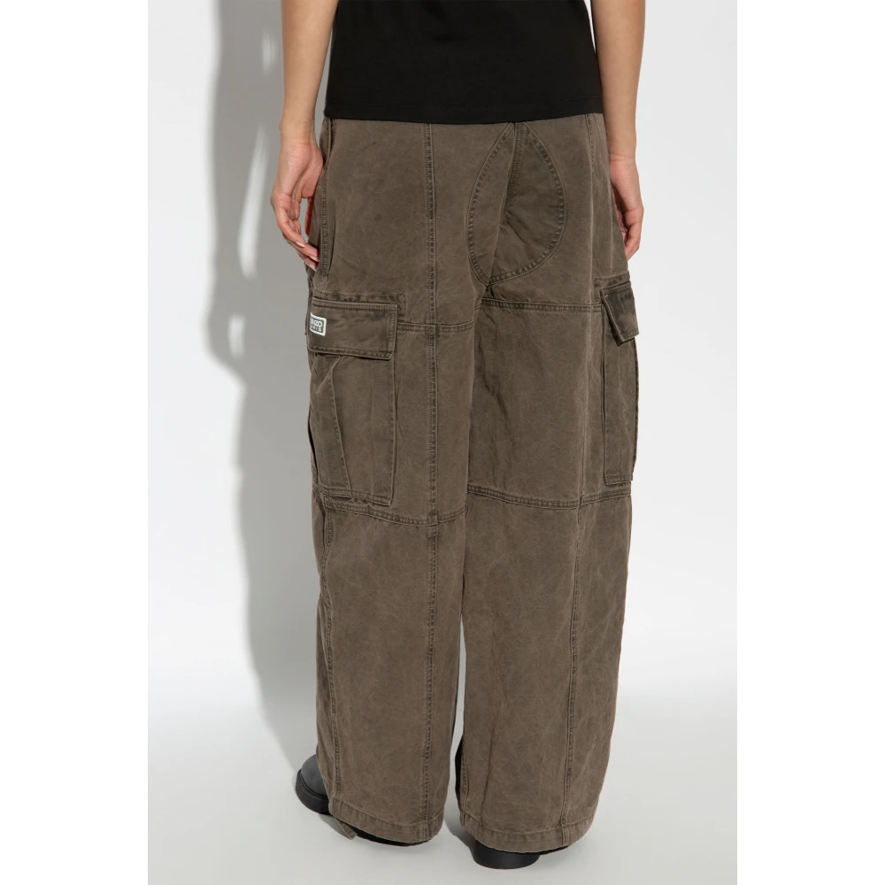 Kenzo Broek met zakken Brown Dames