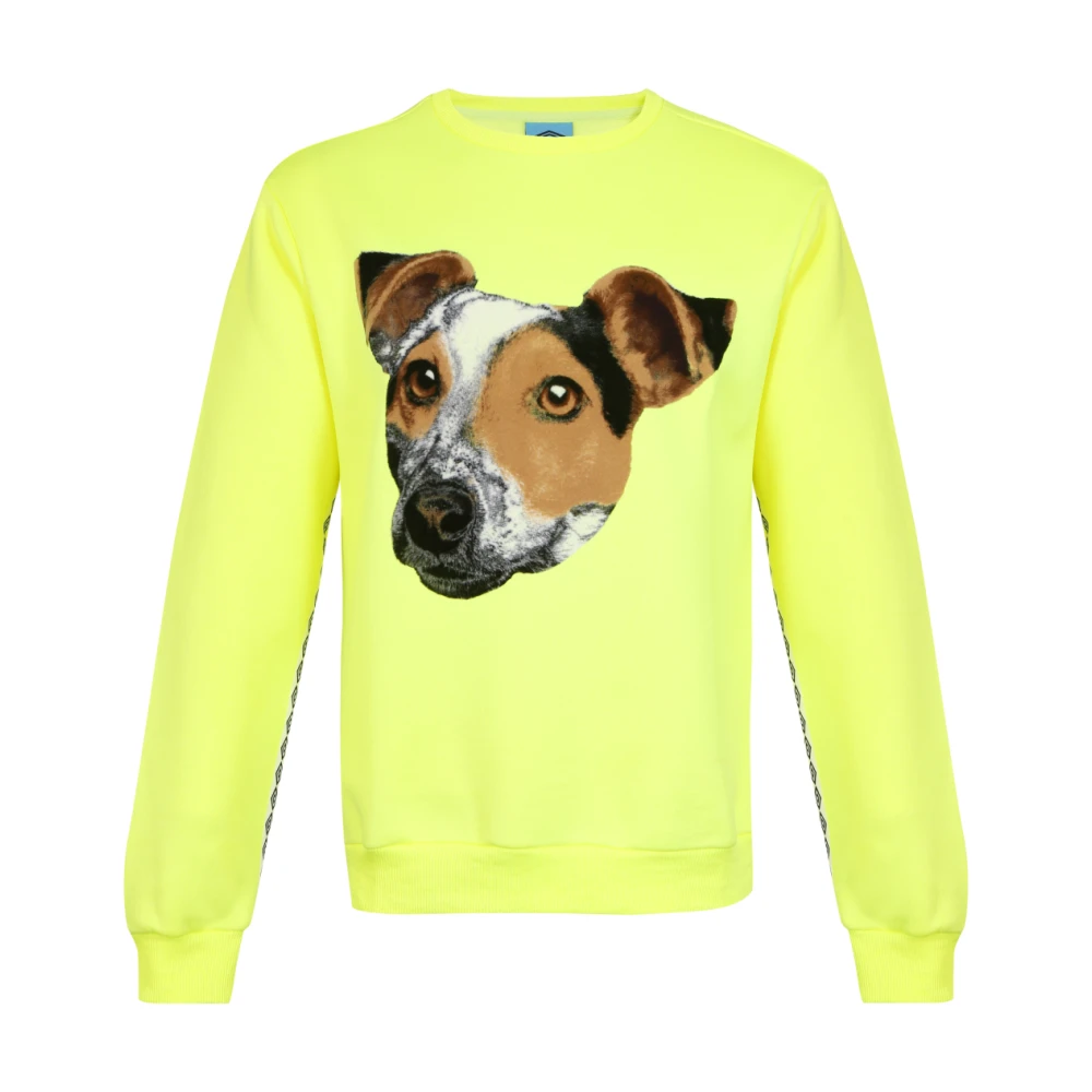 Umbro Stijlvolle Hondensweatshirt voor Mannen Yellow Heren