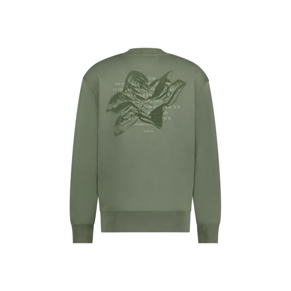 Aeden Groene Beetle Sweater Green Heren