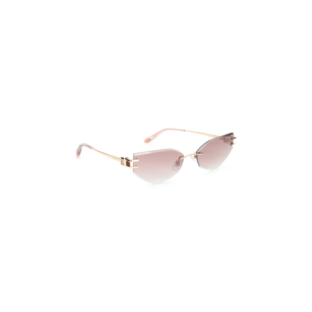 Chopard Women's Pink Frameless Sunglasses