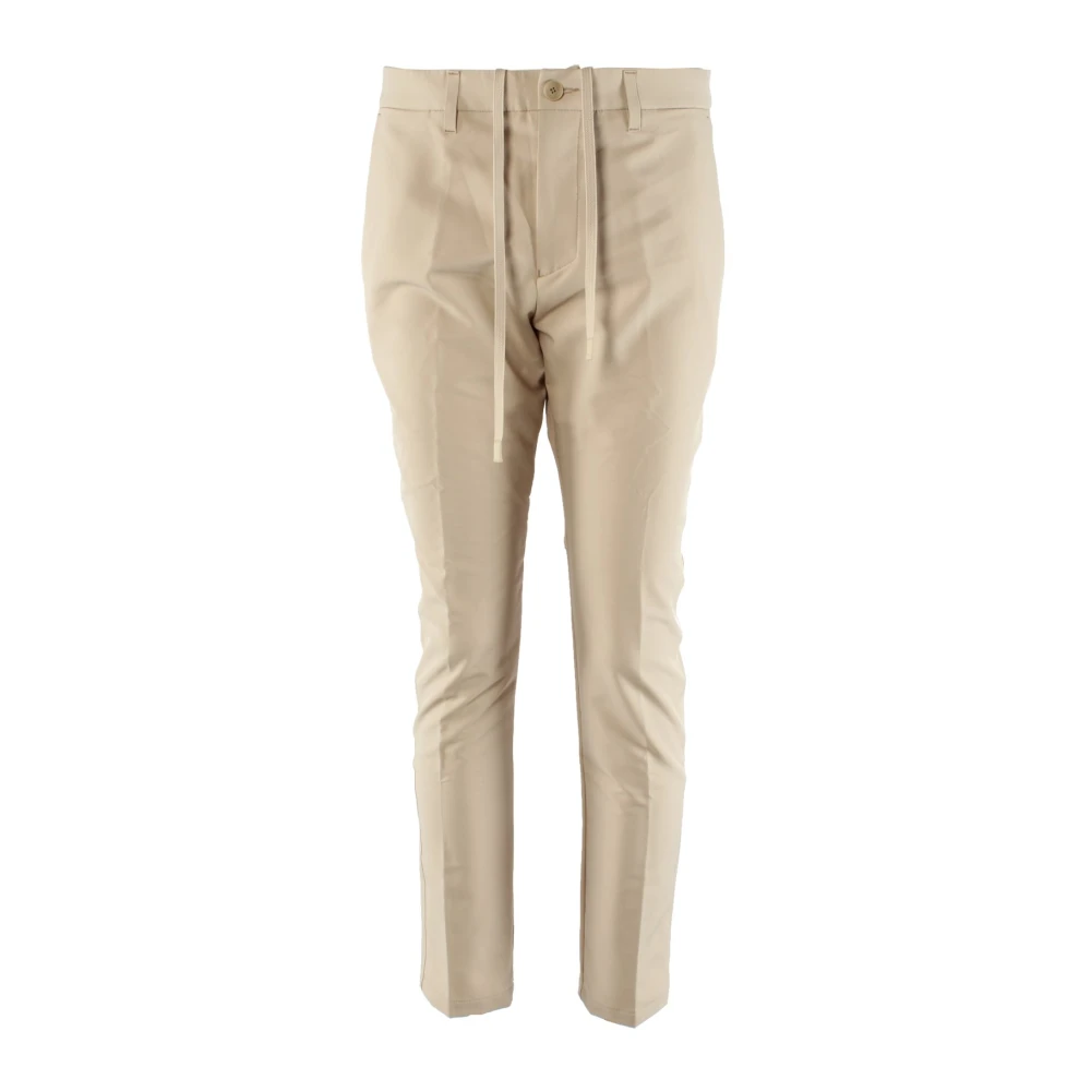 Beige Slim Fit Herre Bukser