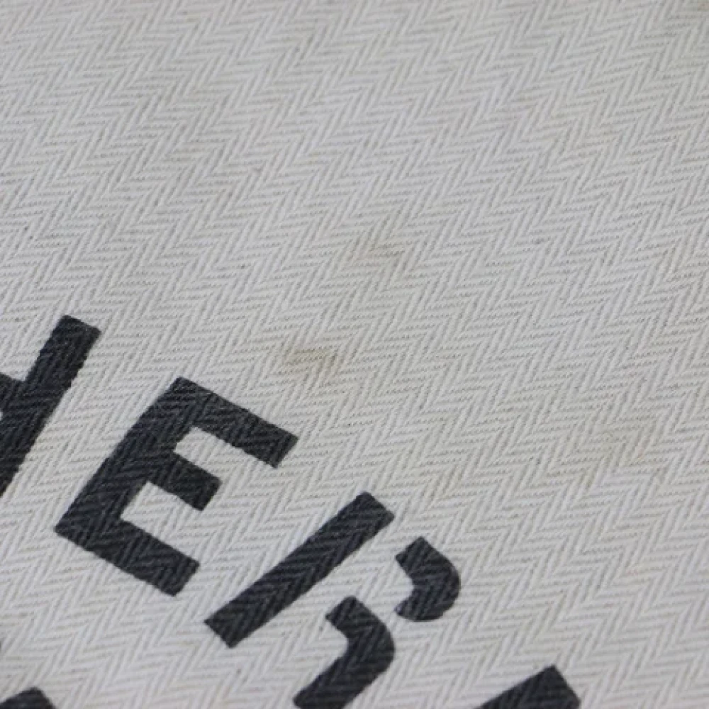 Hermès Vintage Pre-owned Cotton totes Beige Dames