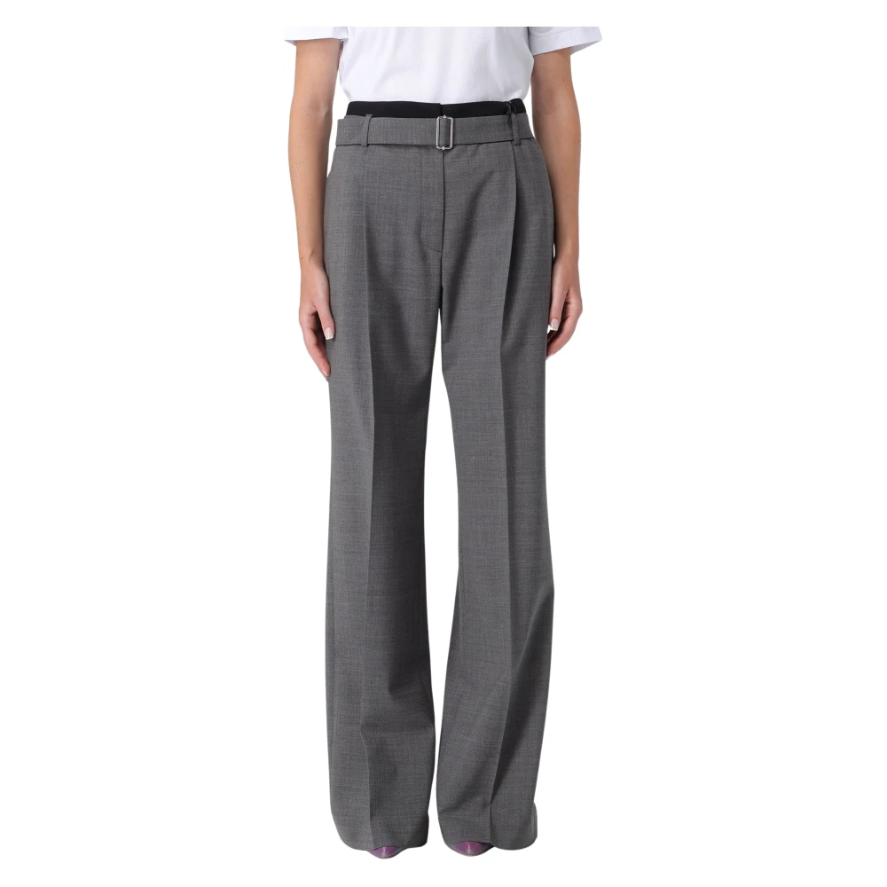 Trousers > Wide Trousers - - Msgm - Modalova