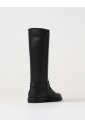 bottes-pour-enfants-en-cuir-noir-avec-boucle