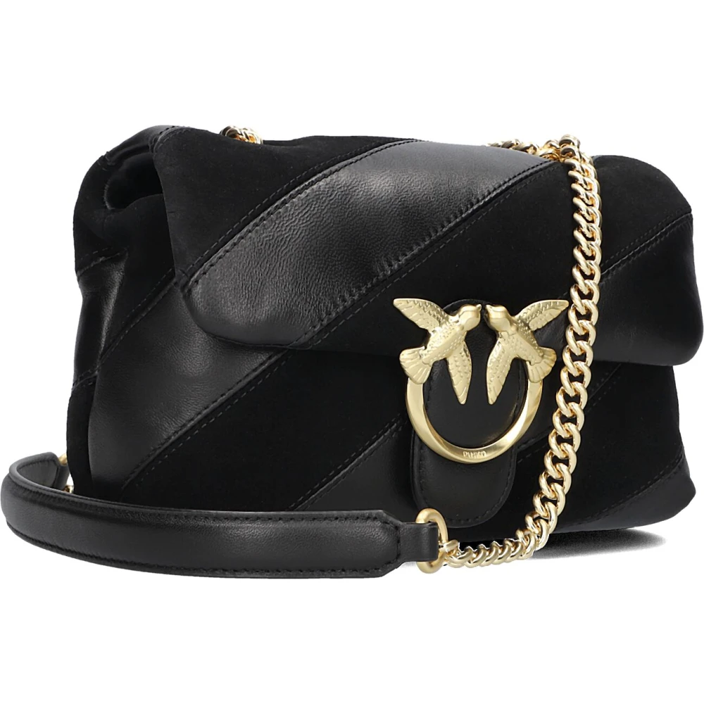 Pinko Women's Black Love Puff Mini Shoulder Bag