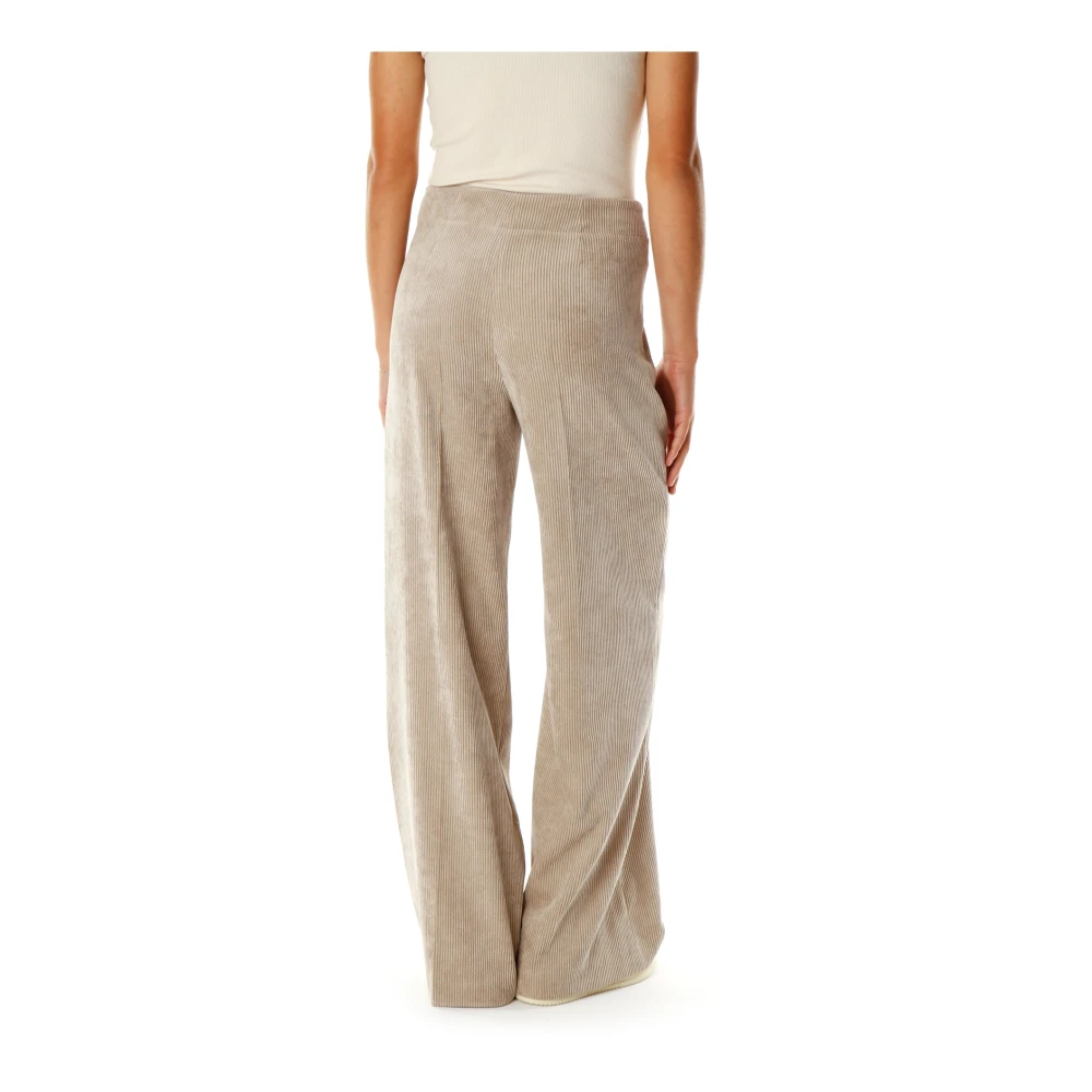 drykorn Wijde Corduroy Broek Beige Dames