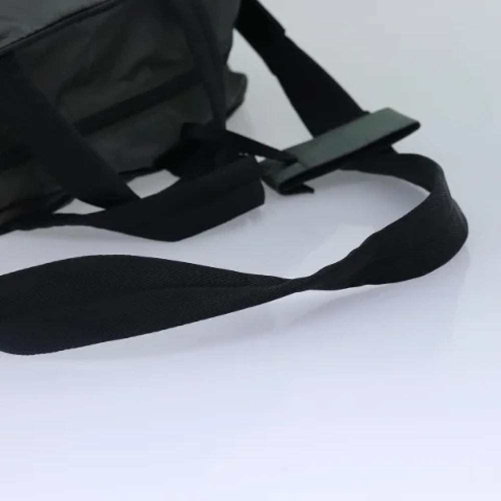 Prada Vintage Pre-owned Nylon travel-bags Gray Dames