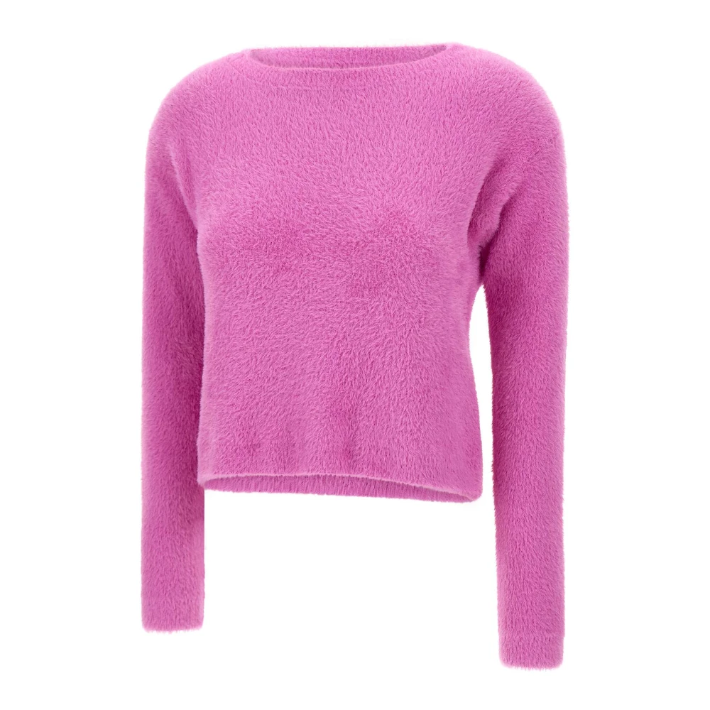 Kaos Fuchsia Bont Effect Trui Pink Dames