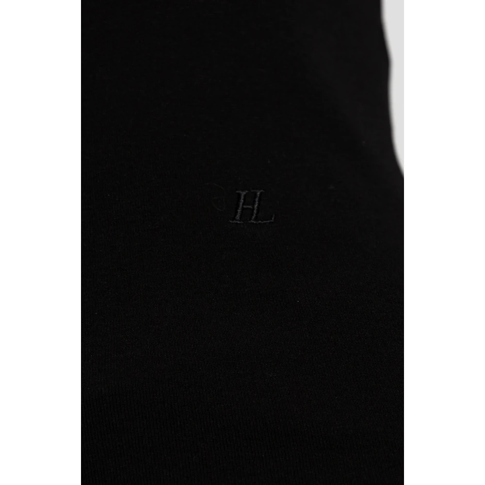 Helmut Lang Top met afneembare mouwen Black Dames