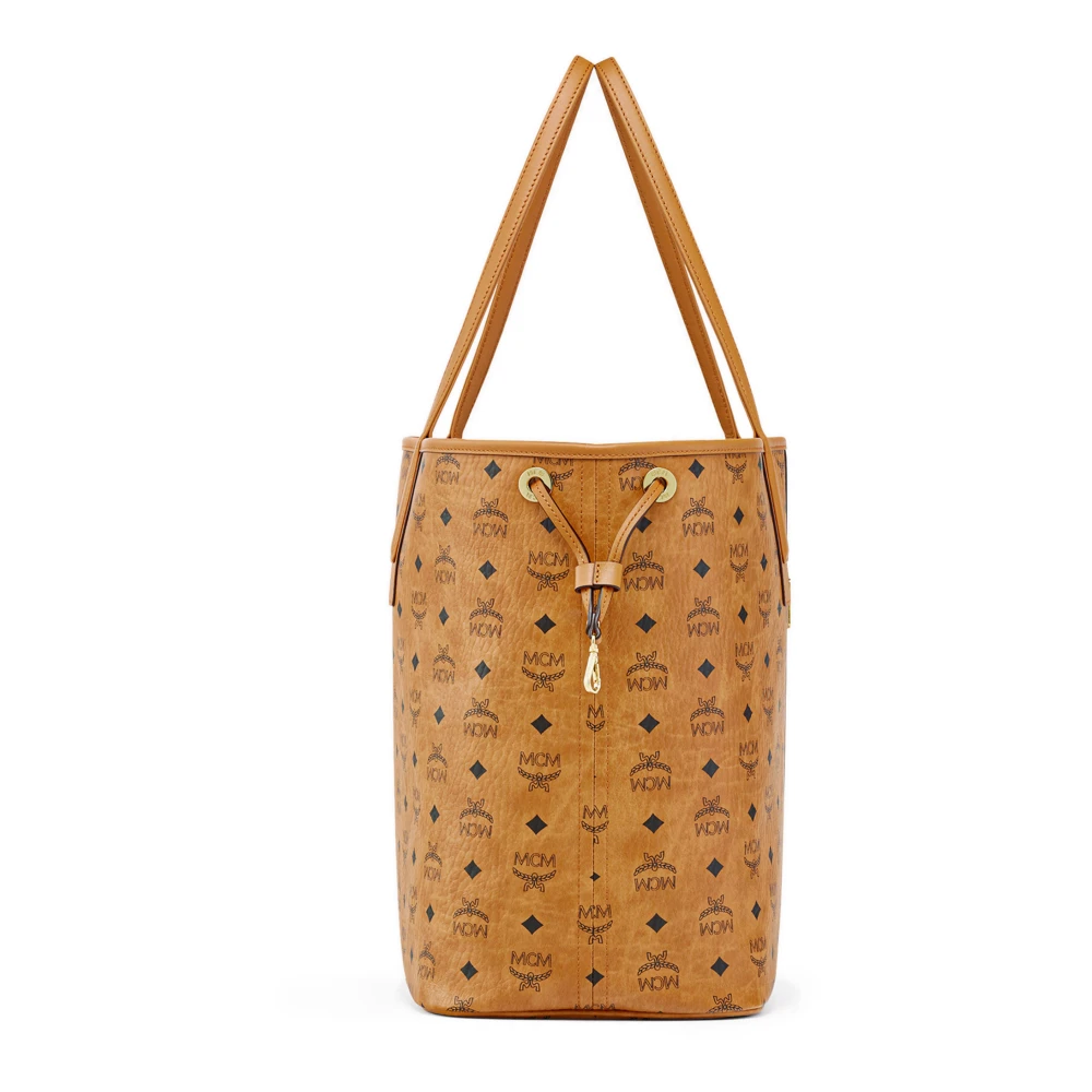 MCM Liz Wendeshopper in Visetos Brown Dames