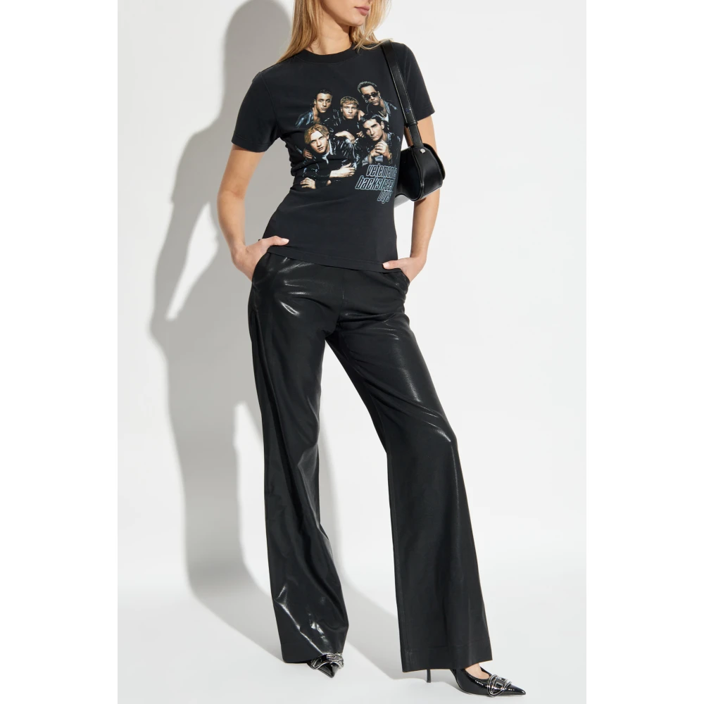 Vetements T-shirt met print Black Dames