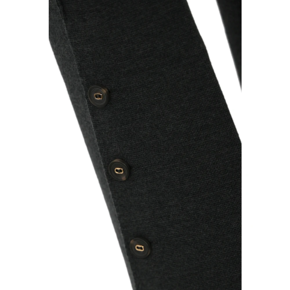 Twinset Wollen Wijde Ribbroek Black Dames
