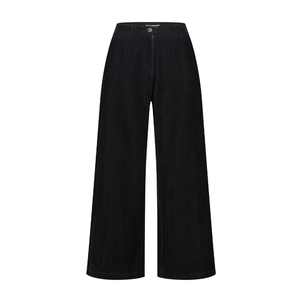 By-Bar Cord Pant Odin Style Blue Dames