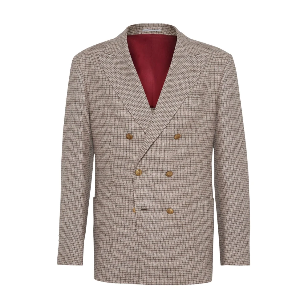 Jackets > Blazers - - Brunello Cucinelli - Modalova